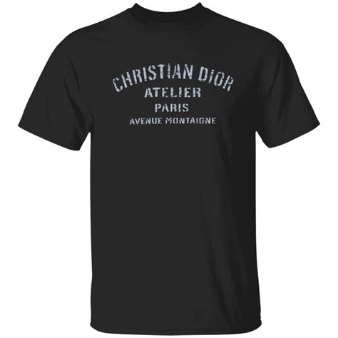 t shirt dior avenue montaigne|christian dior man.